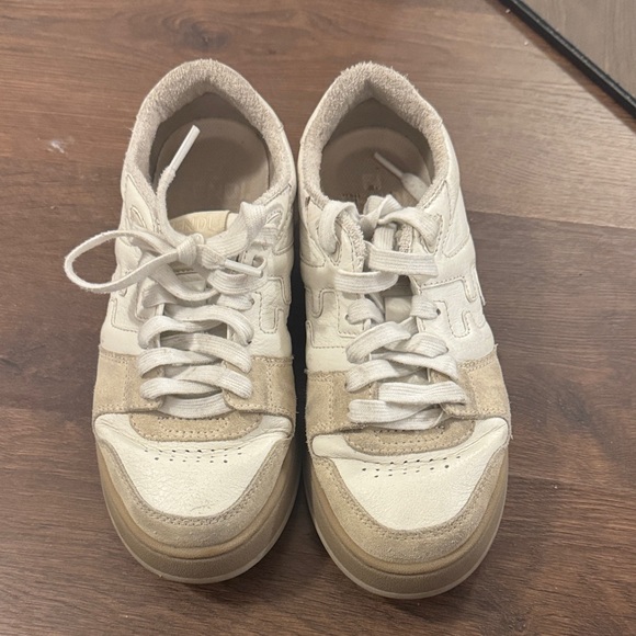 Fendi Off-White and Tan Sneakers - Picture 3 of 3